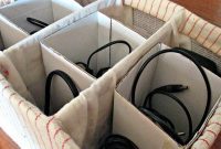 From Clutter to Clever Upcycled Cable Organizers