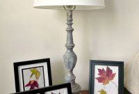 Give Your Lamp Base a High-End Stone Look