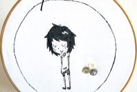 Upcycled T-shirt Wall Decor