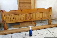 Give Your Old Wooden Bed Frame a Stunning Makeover
