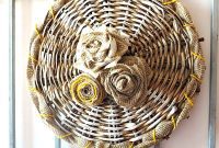 Shabby Chic Wicker Basket Revival
