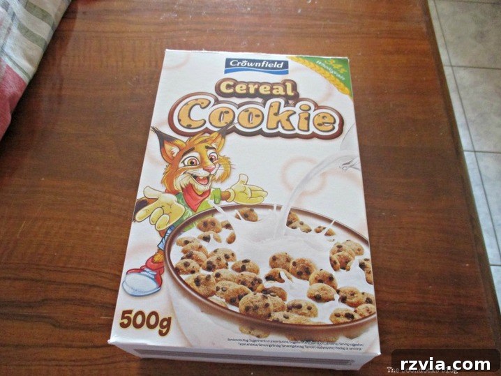 From Clutter to Clever Upcycled Cable Organizers 3 Cereal box ready for upcycling into a wire organizer