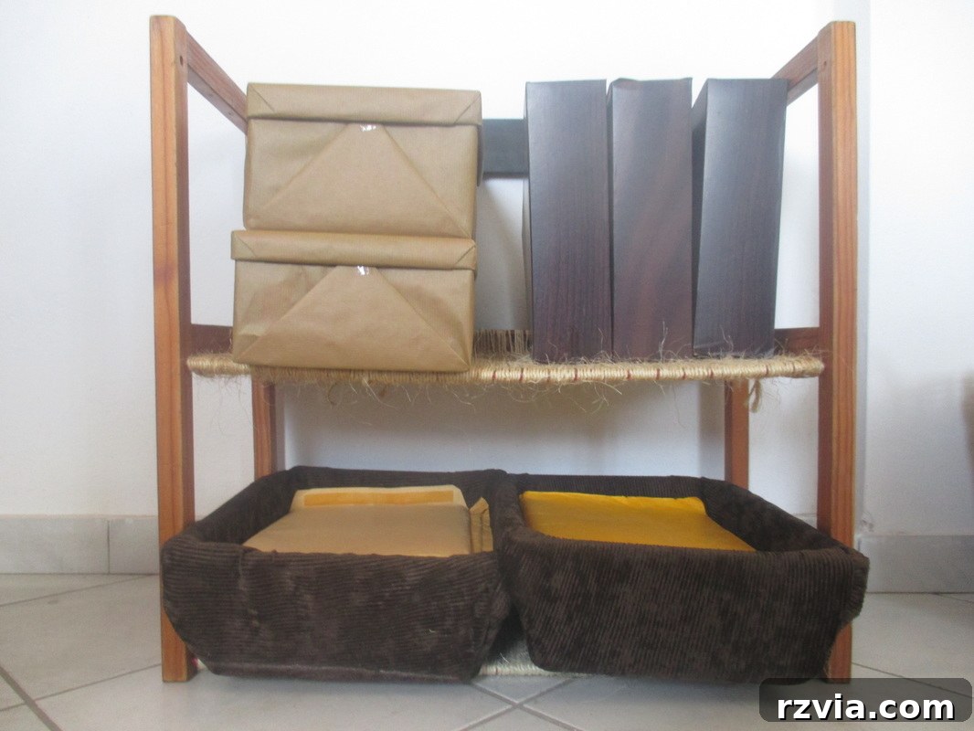 attempt at styling the storage unit Storage Unit Upcycle www.theboondocksblog.com