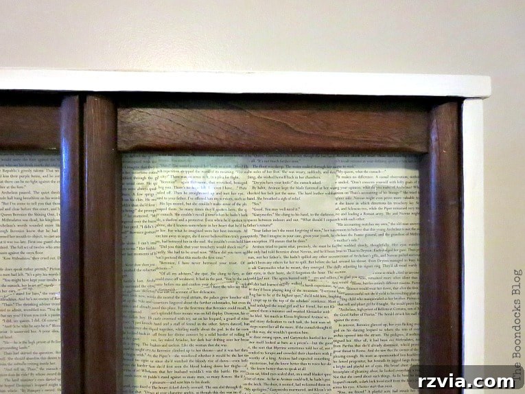Revitalize Your MCM China Cabinet 21 A close-up shot of the top section of the updated china cabinet, showcasing the blend of painted and natural wood finishes.