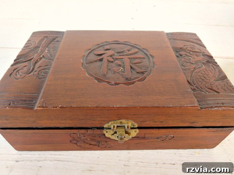 Craft Your Own Natural Beeswax Furniture Polish 12 Wooden box polished with beeswax.