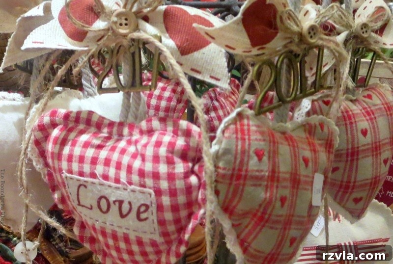 DIY Valentine Heart Frame 3 Beautiful fabric hearts from Varvara’s Wedding Planner Shabby Chic shop, perfect for Valentine's Day decor