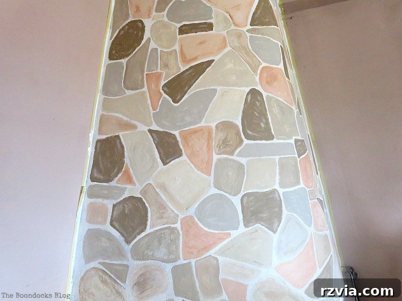 Igniting Style Our Fireplace's Bold Transformation 8 The Long Overdue Fireplace makeover www.theboondocksblog.com