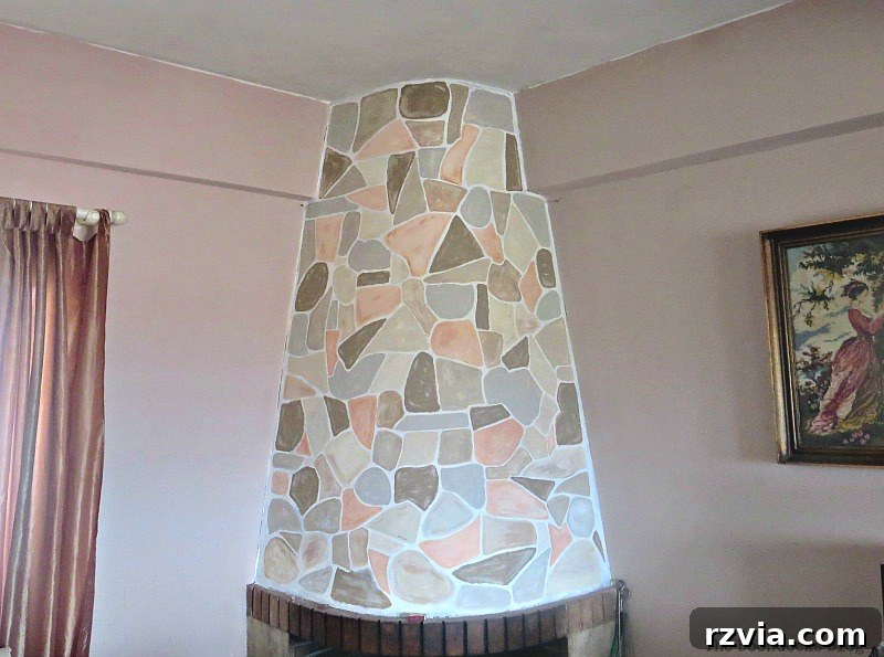 Igniting Style Our Fireplace's Bold Transformation 9 The Long Overdue Fireplace makeover www.theboondocksblog.com