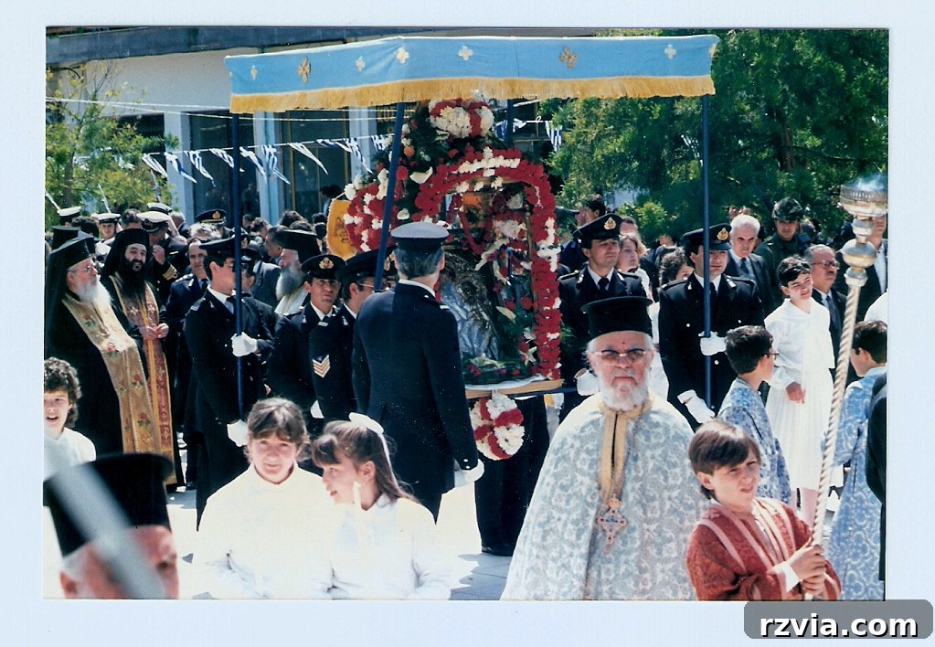 International Bloggers Easter Candle Challenge 3 The solemn procession of the Epitaphios on Good Friday, a profound Greek Orthodox tradition.