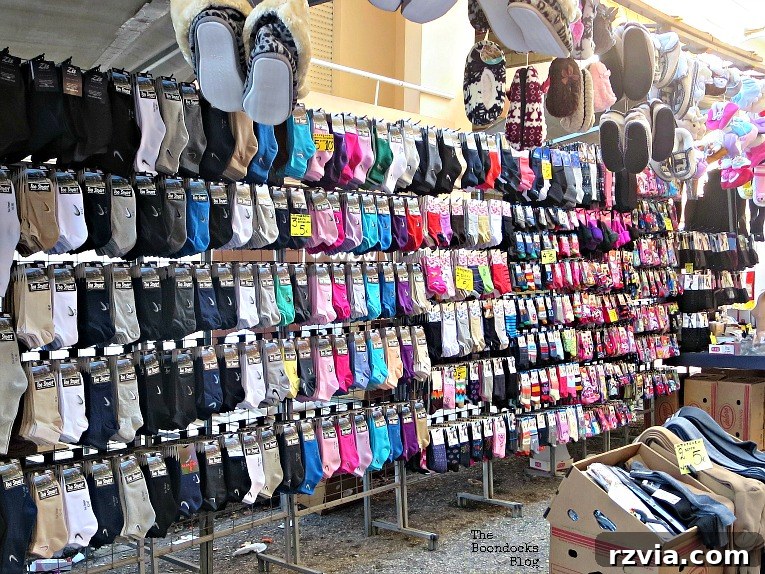 Sock vendors, The People's Market - the boondocksblog.com
