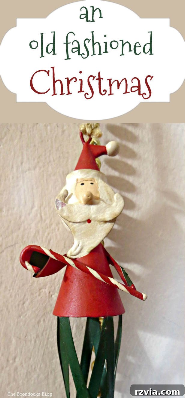 An old fashioned Christmas Home for Christmas Blog Hop - the Boondocks Blog