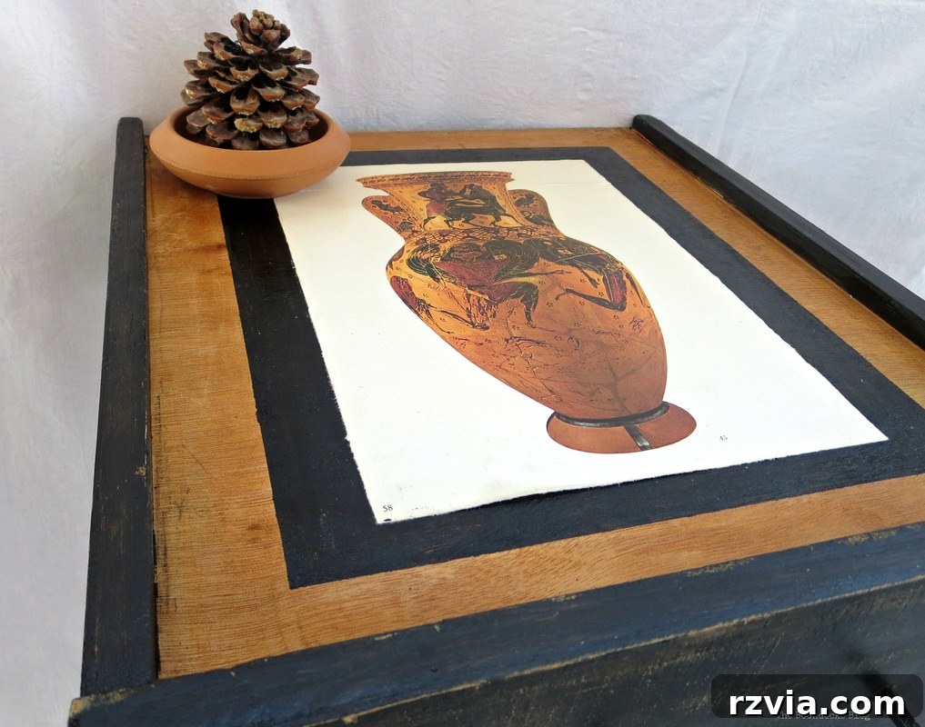  Tray from drawer, top, An Ancient Tray www.theboondocksblog.com