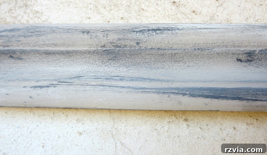 Craft Your Custom Chalkboard Wall 8 Decorative frame expertly crafted from painted crown molding, enhancing the finished chalkboard wall. www.theboondocksblog.com