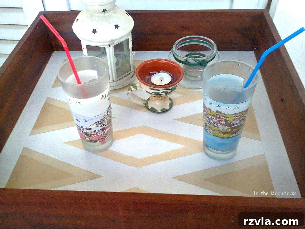 Repurposed Drawer: A Multi-Functional Backgammon Tray for Home Decor